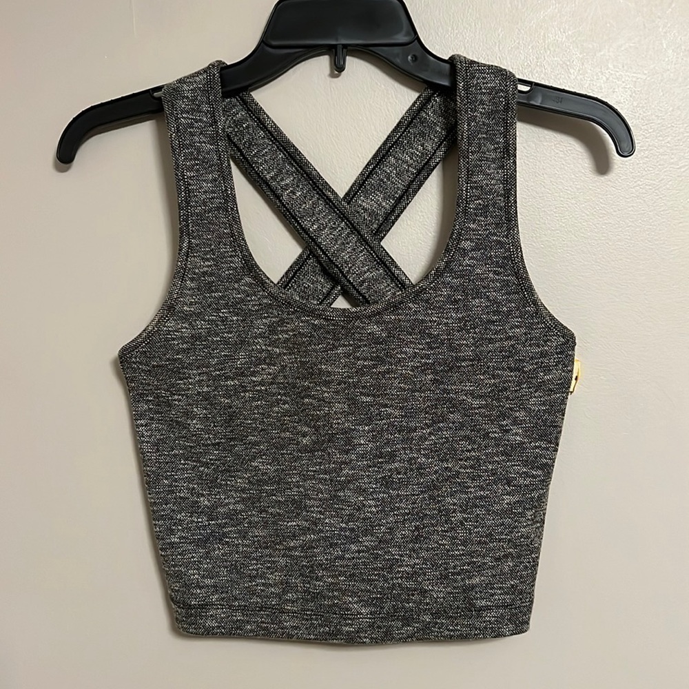 Madewell Crisscross Crop Top‎ XS